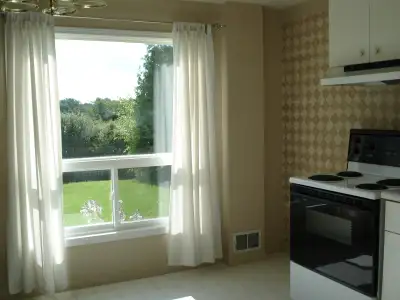 - A bright, spacious and clean 1-bedroom walkout basement apartment with separate entrance - In a qu...