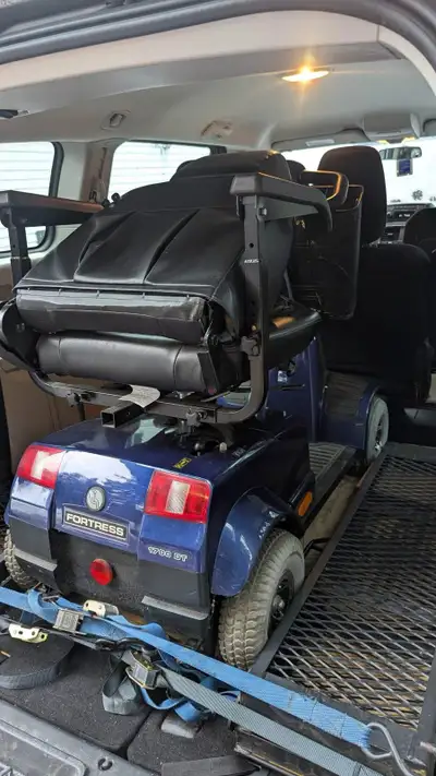 Fortress 1700 DT mobility scooter. Only one previous owner. Battery stored inside during winter. Fit...