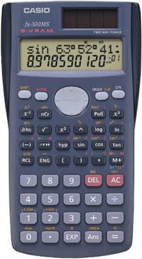 Casio FX-300MS Engineering/Scientific Calculator Solar