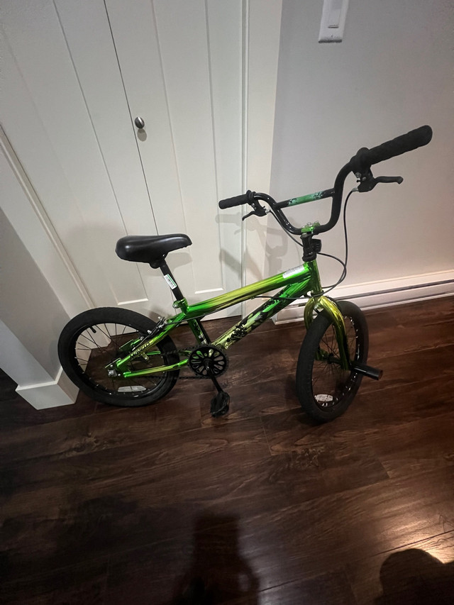 Movelo KJ XVIII 18" Boys BMX Bike- Green in Kids in Tricities/Pitt/Maple