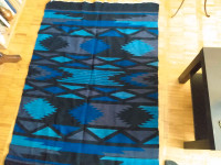 Beautiful hand woven rustic rug