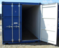 Unused 40-foot cargo container