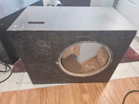 12" sealed subwoofed box 