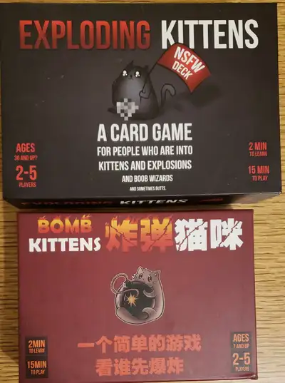 Exploding Kittens (2 decks), View more