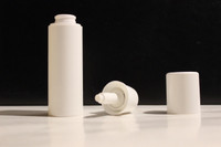 Plastic bottles (500 pieces), white polypropylene airless bottle
