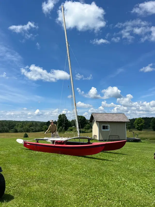 hobie cat 16 w trailer in Sailboats in Owen Sound - Image 2