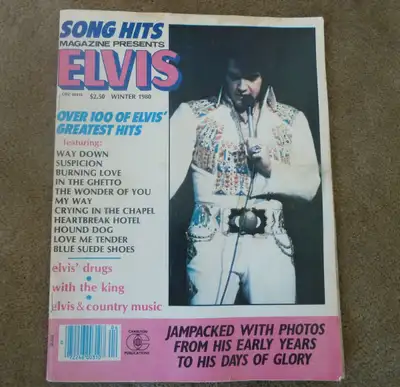 Elvis Presley - Song Hits Magazine Winter 1980, View more