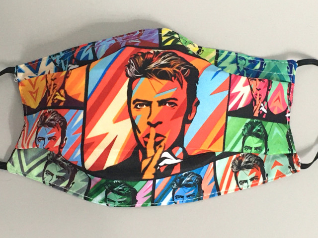 *** BRAND NEW *** David Bowie Face Mask for Sale in Garage Sales in Hamilton - Image 3