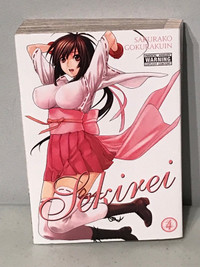 Sekirei #4 Manga Adult Anime Comic Book Graphic Novel