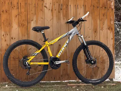 Ready to ride Giant Yukon size XS Size 24 speed, View more