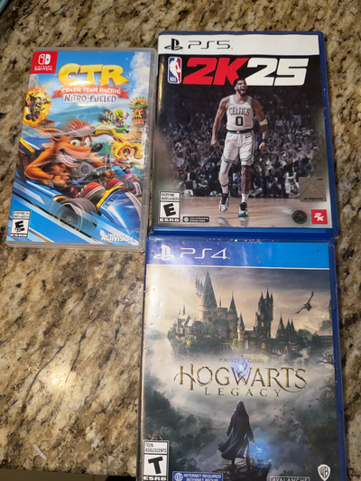 Video Games for Sale – PS5 / PS4 / Nintendo Switch!, View more