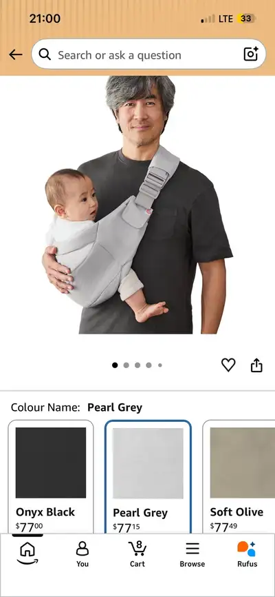 Ergobaby Upsie Sling Carrier, View more