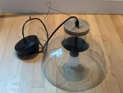 Lampe suspendue en verre - Glass ceiling lamp, View more