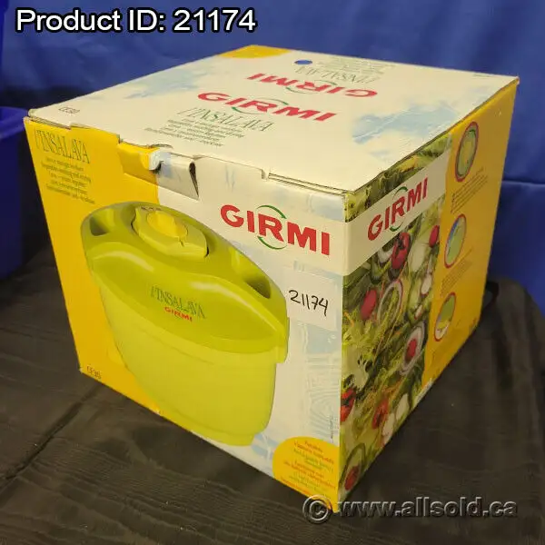 Girmi CE30 Electric Salad Spinner W/ Rechargeable Battery in Other in Calgary - Image 3