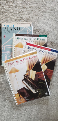 Piano lesson books for adults