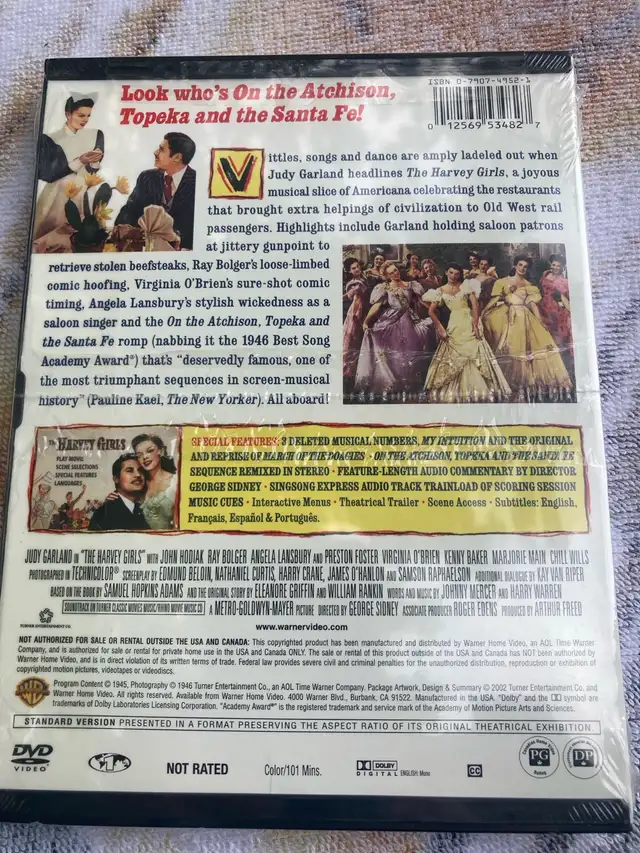 Judy Garland The Harvey Girls DVD63838169228035121