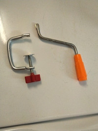 5" Hand crank and 4" clamp for hand pasta roller machine