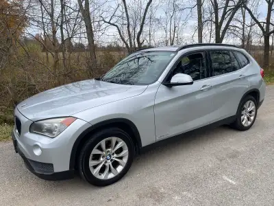 2014 BMW X1 Automatic 2.0 engine 4 cylinder 266km, awd, leather sunroof Silver exterior, black inter...