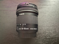 Canon EFS 10-18mm 4.5-5.6 IS STM Lens