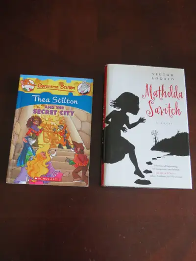 Thea Stilton and the Secret City and Matilda Savitch hardback book. As new condition. Pick up Middle...