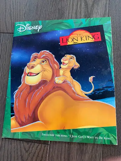 Disney - The lion King book, View more