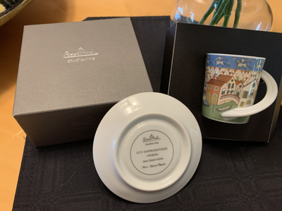 ROSENTHAL CITY EXPRESS SIGNED CUP & SAUCER "VENEZIA" in box, View more