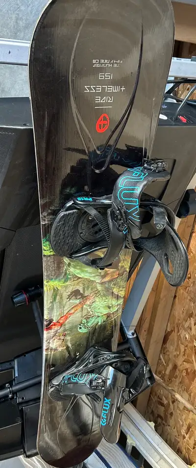 Ride +imeless 159 Snowboard & Boots size 10, View more