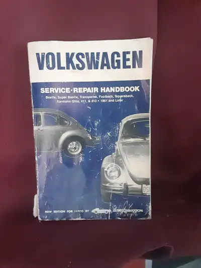 Volkswagen Service Repair Handbook, View more