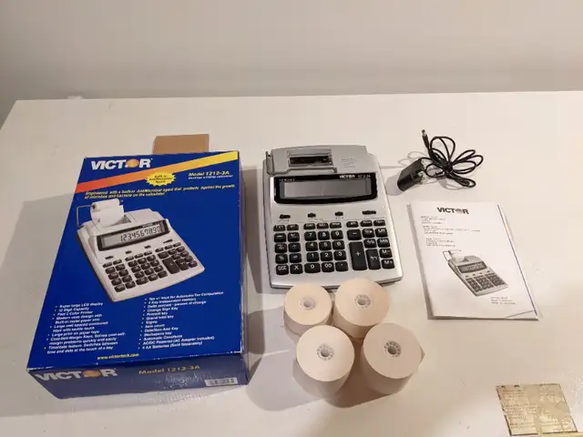 Victor Desktop Printing Calculator63234806101891121