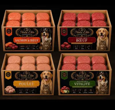 Nourriture crue pour chiens et chats, View more