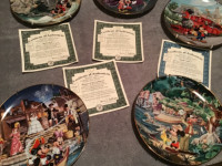 Disneyland 40th anniversary collectible plates