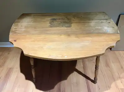 solid wood drop leaf table for free , View more