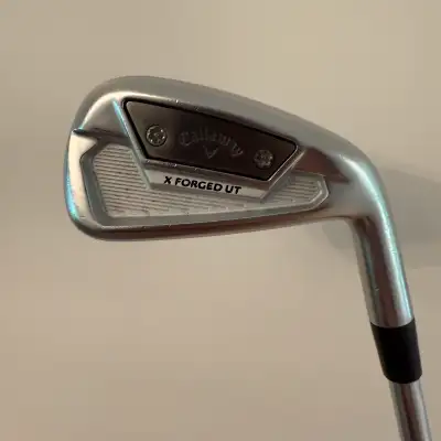 Club: Callaway X Forged UT 3 Driving Iron (21 Degree) right handed Shaft: Project X 6.0 Stiff Flex G...