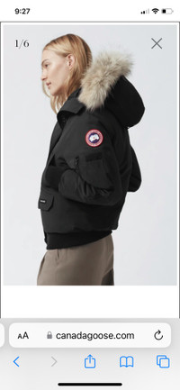 LIKE NEW WITH TAGS & SPORTING LIFE - CANADA GOOSE CHILLIWA
