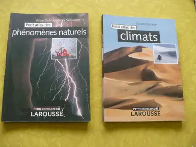 PETITS ATLAS DES CLIMATS-DES PHÉNOMÈNES NATURELS-LAROUSSE, View more