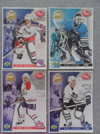 1998 Post Cereal NHL Cards. Lot 83. 4 cards for $5
