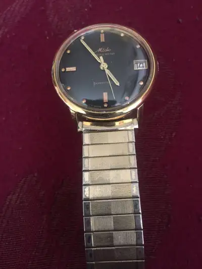 Montre NIDO antique plaquée d’or(powerwind) océan star., View more