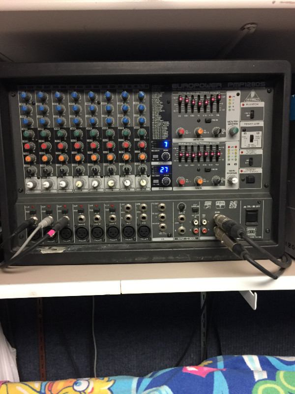 BEHRINGER  PMP1280S  POWERED MIXER in Performance & DJ Equipment in Winnipeg