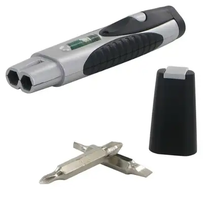 Screwdriver with level, View more
