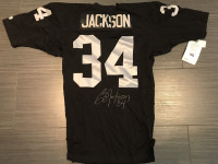 Autographed Bo Jackson LA Raiders Authentic Football Jersey