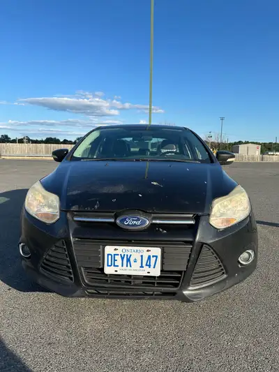 Fully loaded Ford Focus, heated leather seats, sunroof, good AC, and Bluetooth. Needs ABS sensor rep...