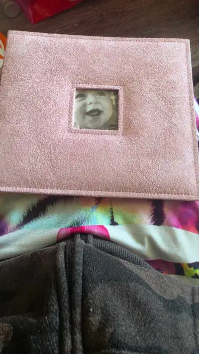 pink baby photo album , View more