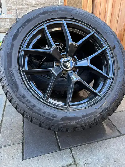 Winter Tires: BRIDGESTONE BLIZZAK DM-V2 275 / 50 R 20 XL 113S (Winter Tires) with Rims