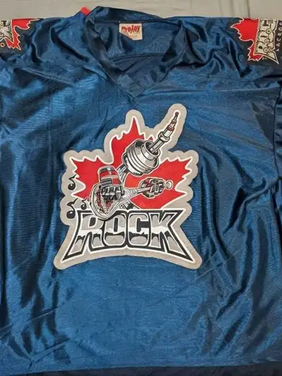 Rare vintage Toronto Rock Inaugural jersey Projoy XL NLL, View more