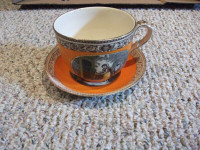 "CRIES OF LONDON"  Cup and Saucer
