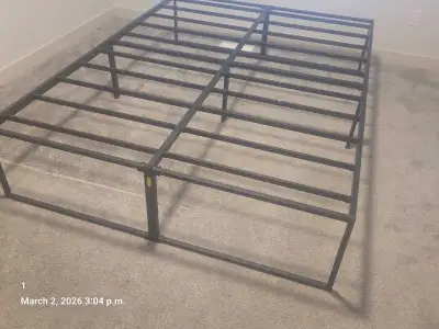 Queen mattress & base, View more