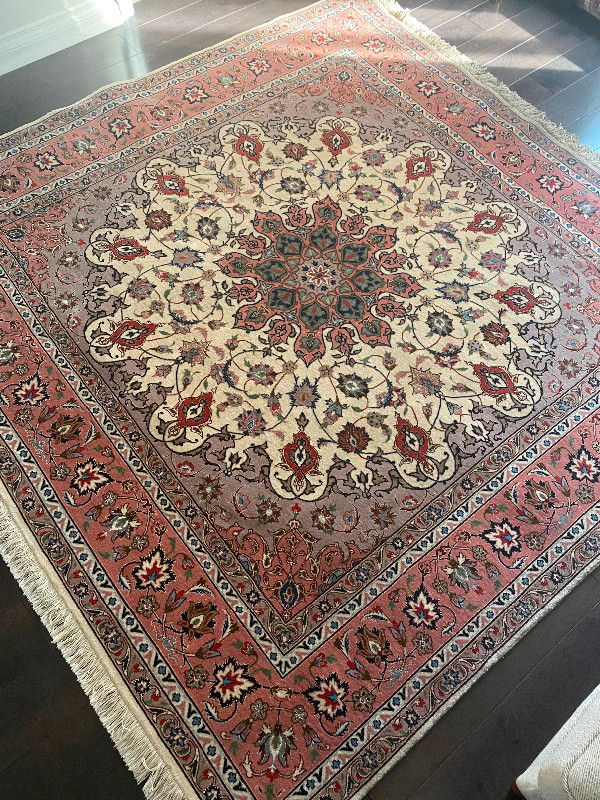 Persian Tabriz fine handmade rug (Iran) in Rugs, Carpets & Runners in Markham / York Region