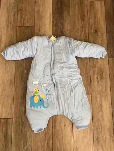 Brand New Baby Padded Sleep Sack with Legs – Size 12–24 Months, View more