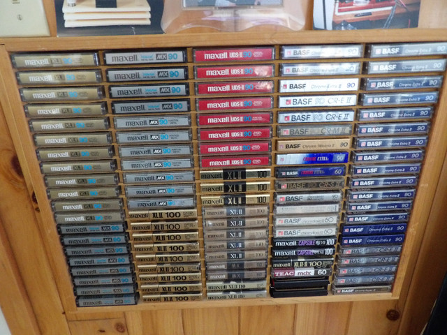 Blank cassettes for cassette decks in Stereo Systems & Home Theatre in Gatineau