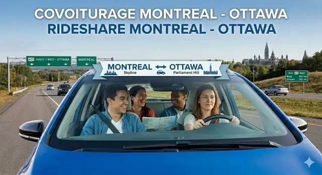 Covoiturage Montreal Ottawa daily/quotidien in Rideshare in City of Montréal - Image 2